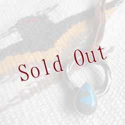 画像1: クリーク族 Jesse Robbins ビズビー コインシルバー トラベラー ツイスト ペンダント