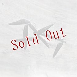 画像7: ブラックフット族 James Faks 1 1/2" プレーン/スタンプ カーブ バングル