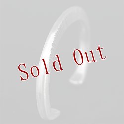 画像3: ブラックフット族 James Faks ラウンドワイヤー チェイシング バングル