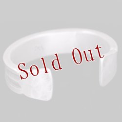 画像6: ブラックフット族 James Faks #1フラットワイヤー チェイシング バングル