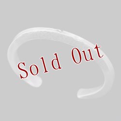 画像1: ブラックフット族 James Faks スクエアワイヤー チェイシング バングル