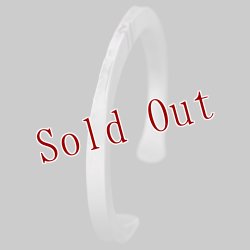 画像3: ブラックフット族 James Faks スクエアワイヤー チェイシング バングル