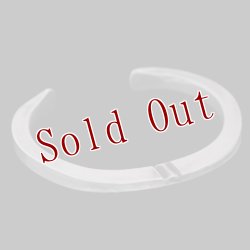 画像4: ブラックフット族 James Faks スクエアワイヤー チェイシング バングル