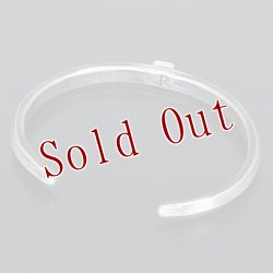 画像4: クリーク族 Jesse Robbins  シャイアン コインシルバー トライアングル スタンプ ナロー バングル