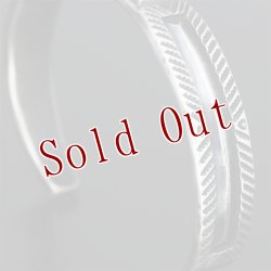 画像7: クリーク族 Jesse Robbins シャイアン コインシルバー フラットトップ スタンプ バングル