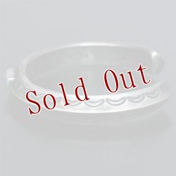 画像6: クリーク族 Jesse Robbins シャイアン コインシルバー トライアングル スタンプ バングル 