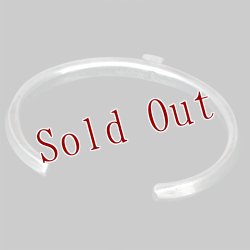 画像4: クリーク族 Jesse Robbins  シャイアン コインシルバー トライアングル スタンプ ナロー バングル