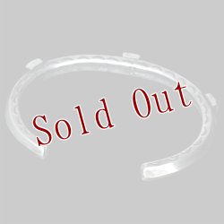 画像4: クリーク族 Jesse Robbins  シャイアン コインシルバー トライアングル サイドスタンプ ナロー バングル