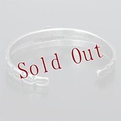 画像4: クリーク族 Jesse Robbins  Cheynee  スプリット コインシルバー スタンプ バングル