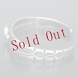 画像5: クリーク族 Jesse Robbins  Cheynee  スプリット コインシルバー スタンプ バングル