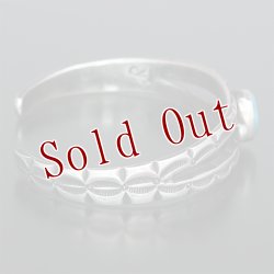 画像6: クリーク族 Jesse Robbins  Cheynee  スプリット コインシルバー スタンプ バングル