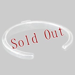 画像6: クリーク族 Jesse Robbins コインシルバー シャイアン スタンプ テーパ バングル