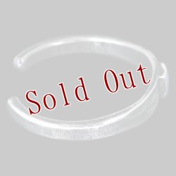 画像7: クリーク族 Jesse Robbins コインシルバー シャイアン スタンプ テーパ バングル