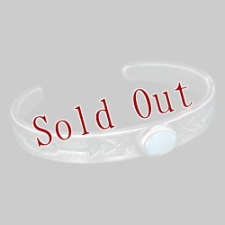 画像5: クリーク族 Jesse Robbins コインシルバー シャイアン サンダーバード バングル