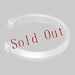 画像6: クリーク族 Jesse Robbins コインシルバー シャイアン トライアングル ナロー バングル