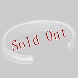 画像5: クリーク族 Jesse Robbins Harcross コインシルバー アロー/チゼル バングル