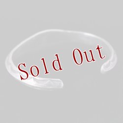 画像6: クリーク族 Jesse Robbins 1/2”  フラットトップ スタンプ トライアングル コインシルバー バングル