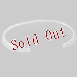 画像5: クリーク族 Jesse Robbins コインシルバー スタンプ トライアングル バングル