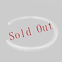 画像6: クリーク族 Jesse Robbins コインシルバー スネークパターン スタンプ スクエア バングル