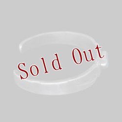 画像7: クリーク族 Jesse Robbins Harcross コインシルバー スタンプ バングル "5 5/8"