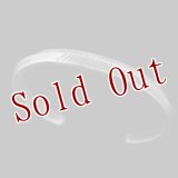 クリーク族 Jesse Robbins トライアングル コインシルバー アロー バングル