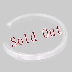 画像5: クリーク族 Jesse Robbins トライアングル コインシルバー アロー バングル