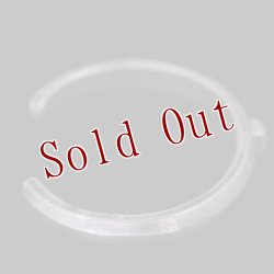 画像6: クリーク族 Jesse Robbins Fox トライアングル コインシルバー アロー バングル "5 1/2"