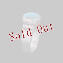 画像4: クリーク族 Jesse Robbins シャイアン コインシルバー リング 24号