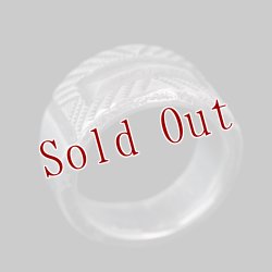 画像2: クリーク族 Jesse Robbins コインシルバー フラットトップ リング 12.5号