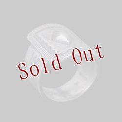 画像2: クリーク族 Jesse Robbins コインシルバー シールド リング 19.5号