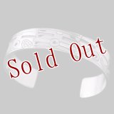 ホピ族 Emmett Navakuku 5/8" ミックスカチナ オーバーレイ バングル