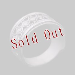 画像2: ホピ族 Emmett Navakuku ミルキーウェイ オーバーレイ リング 23.5号