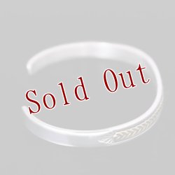 画像6: 【再入荷】ナバホ族 Bruce Morgan 1/4” 14K 4ダイヤ+アロー バングル 【RIVER MAIL企画】