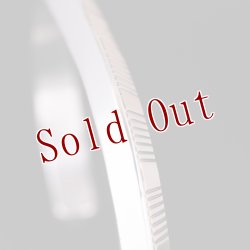 画像4: ナバホ族 Bruce Morgan #2TR ストライプ(14K)/プレーン(SS) バングル 【RIVER MAIL企画】