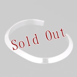 画像6: ナバホ族 Bruce Morgan #2TR ストライプ(14K)/プレーン(SS) バングル 【RIVER MAIL企画】