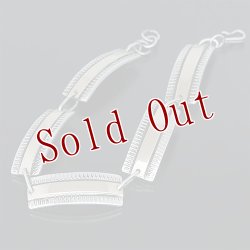 画像5: ナバホ族 Bruce Morgan 1/4” 3/8" 14K チゼル プレーン ブレスレット