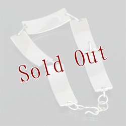 画像4: ナバホ族 Bruce Morgan 1/4” 3/8" 14K チゼル プレーン ブレスレット