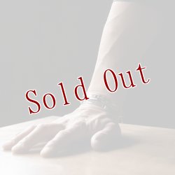 画像11: ナバホ族 Bruce Morgan 1/4” 3/8" 14K チゼル プレーン ブレスレット