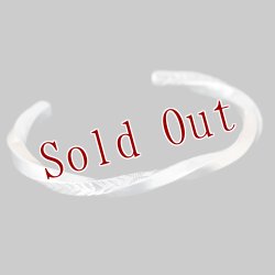 画像4: 【再入荷】ナバホ族 Bruce Morgan #6SQ 14K/SS ツイスト ダイヤ+アロー バングル 【RIVER MAIL企画】