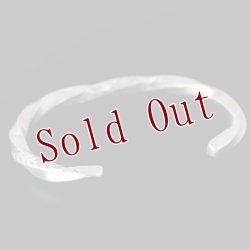 画像5: 【再入荷】ナバホ族 Bruce Morgan #6SQ 14K/SS ツイスト ダイヤ+アロー バングル 【RIVER MAIL企画】