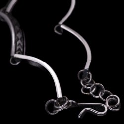 画像3: 【RIVER MAIL企画】ナバホ族 Bruce Morgan 1/4” SS 4ダイヤ+アロー ブレスレット