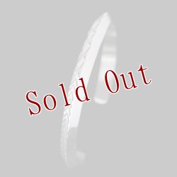 画像3: ナバホ族 Bruce Morgan #2TR プレーン(SS)/4ダイヤ+アロー(SS) バングル【RIVER MAIL企画】