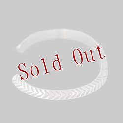 画像6: ナバホ族 Bruce Morgan #2TR プレーン(SS)/4ダイヤ+アロー(SS) バングル【RIVER MAIL企画】