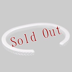 画像5: ナバホ族 Bruce Morgan #6SQ 4ダイヤ+アロー(SS)/プレーン(SS) バングル【RIVER MAIL企画】