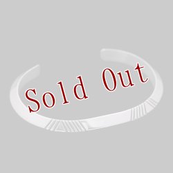 画像4: ナバホ族 Bruce Morgan #2TR SS アロー バングル【RIVER MAIL企画】