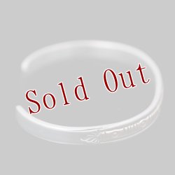 画像6: 【RIVER MAIL企画】ナバホ族 Bruce Morgan 1/4" 14K サークル+ストライプ バングル