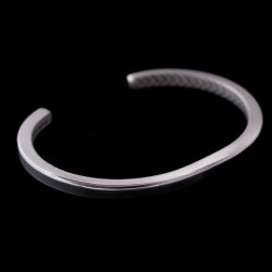 画像4: ナバホ族 Bruce Morgan #6SQ プレーン(SS)/4ダイヤ+アロー(SS) バングル