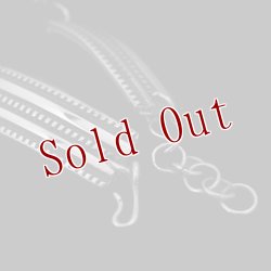 画像2: 【RIVER MAIL企画】ナバホ族 Bruce Morgan 3/8” SS 2連チゼル ブレスレット