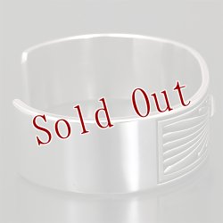 画像5: ナバホ族 Howard Nelson 3/4” 14K サンバースト バングル