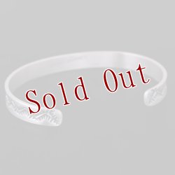 画像5: ナバホ族 Sunshine Reeves 1/4" スタンプ バングル